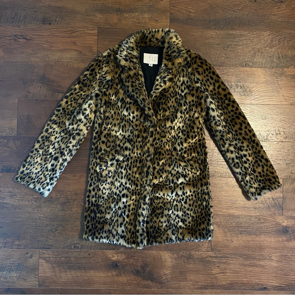A New Day fuzzy pea coat